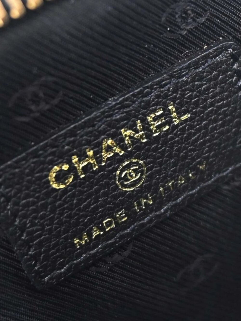 Chanel Black Leather Coco Button Multi Pouch 177915 - Picture 13 of 15